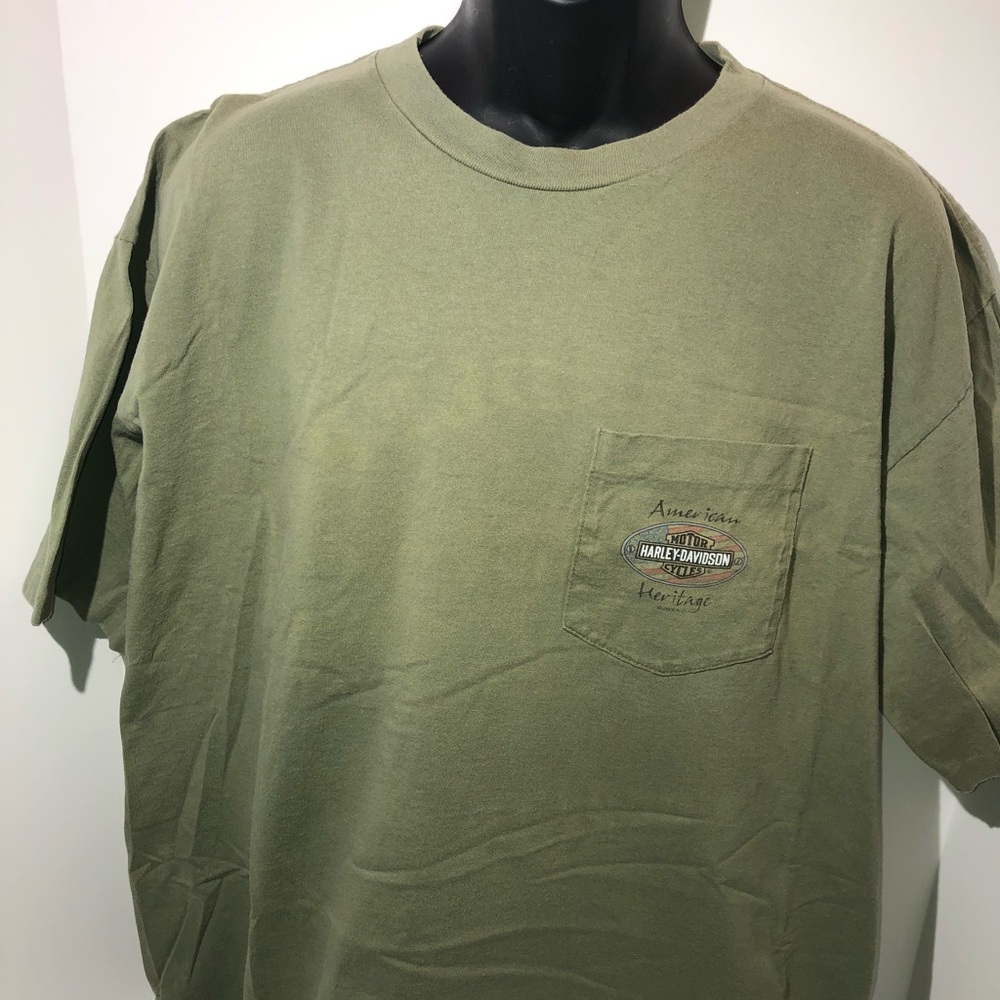 Vintage Harley Davidson single stitch pocket T-shirt